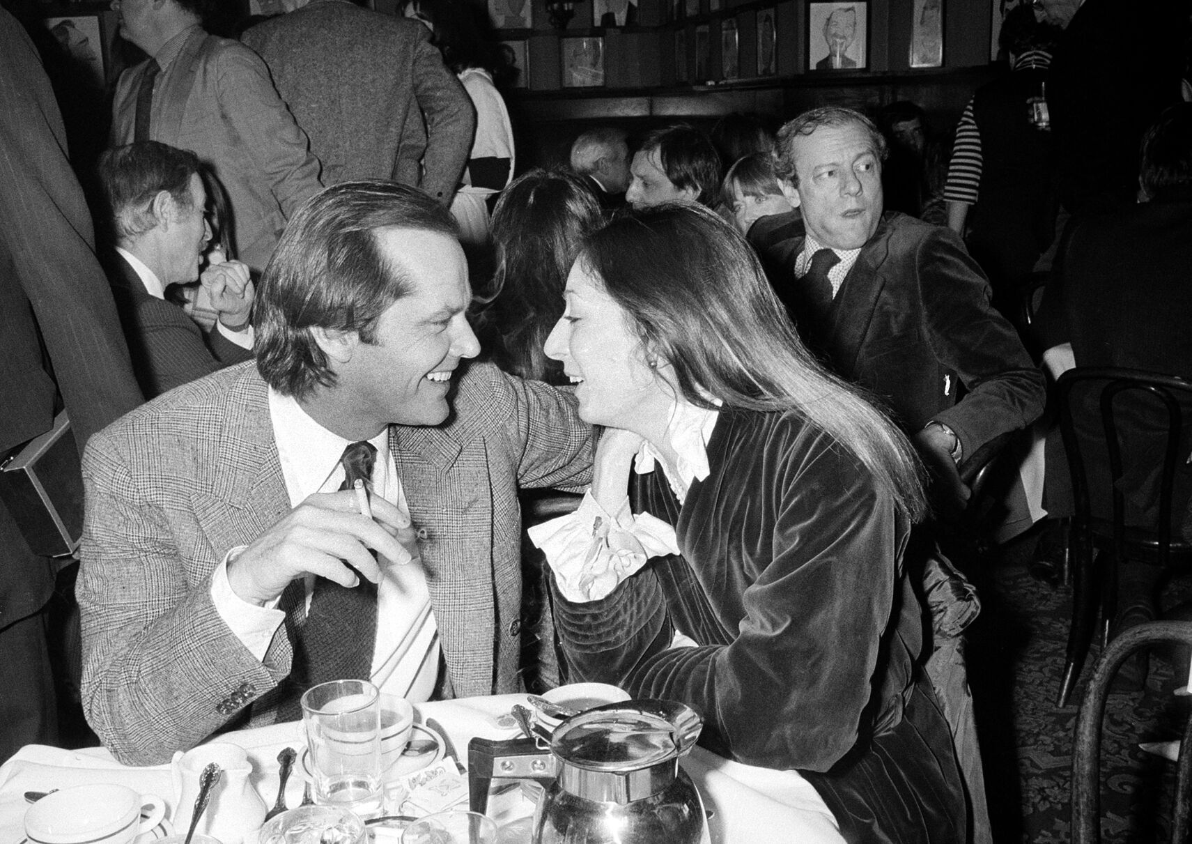 Associated Press Domestic News New York United States Entertainment NICHOLSON HUSTON AT SARDIS